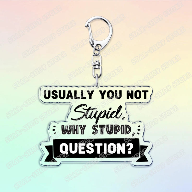 Project Hail Mary Keychain for Accessories Mission Crest Rocky Space Andy Weir Warning Astrophage Keyring Jewelry Fans Gifts
